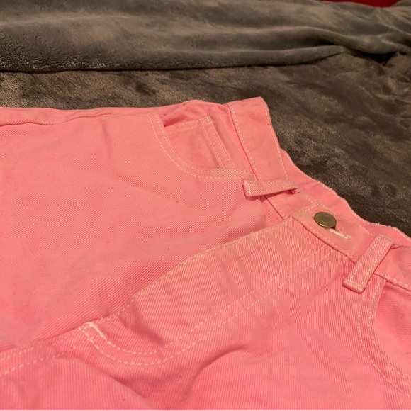 Pink Jean Shorts - Picture 6 of 8